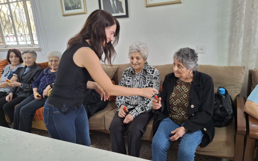 Health Awareness at Saint Martha’s House: A Special Visit from the Susanna of Faqou’a Association